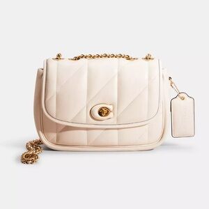 *NEW* Coach Pillow Madison Shoulder Bag With Quilting 18
